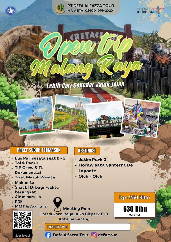 OPEN TRIP MALANAG